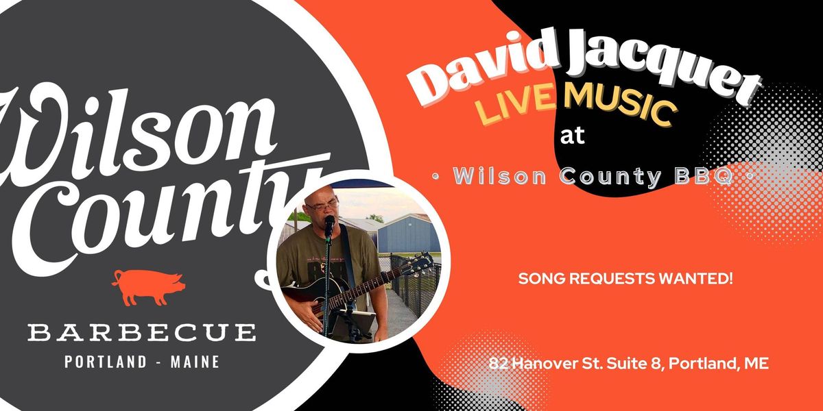 David live at Wilson County BBQ in Portland!