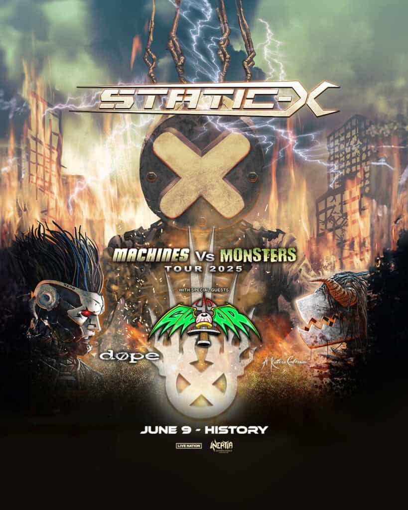 Static-X with Gwar and Dope at History Toronto