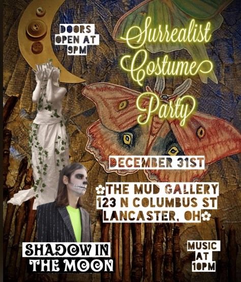 New Year's Eve Surrealist Costume Party & Concert with Shadow In The Moon