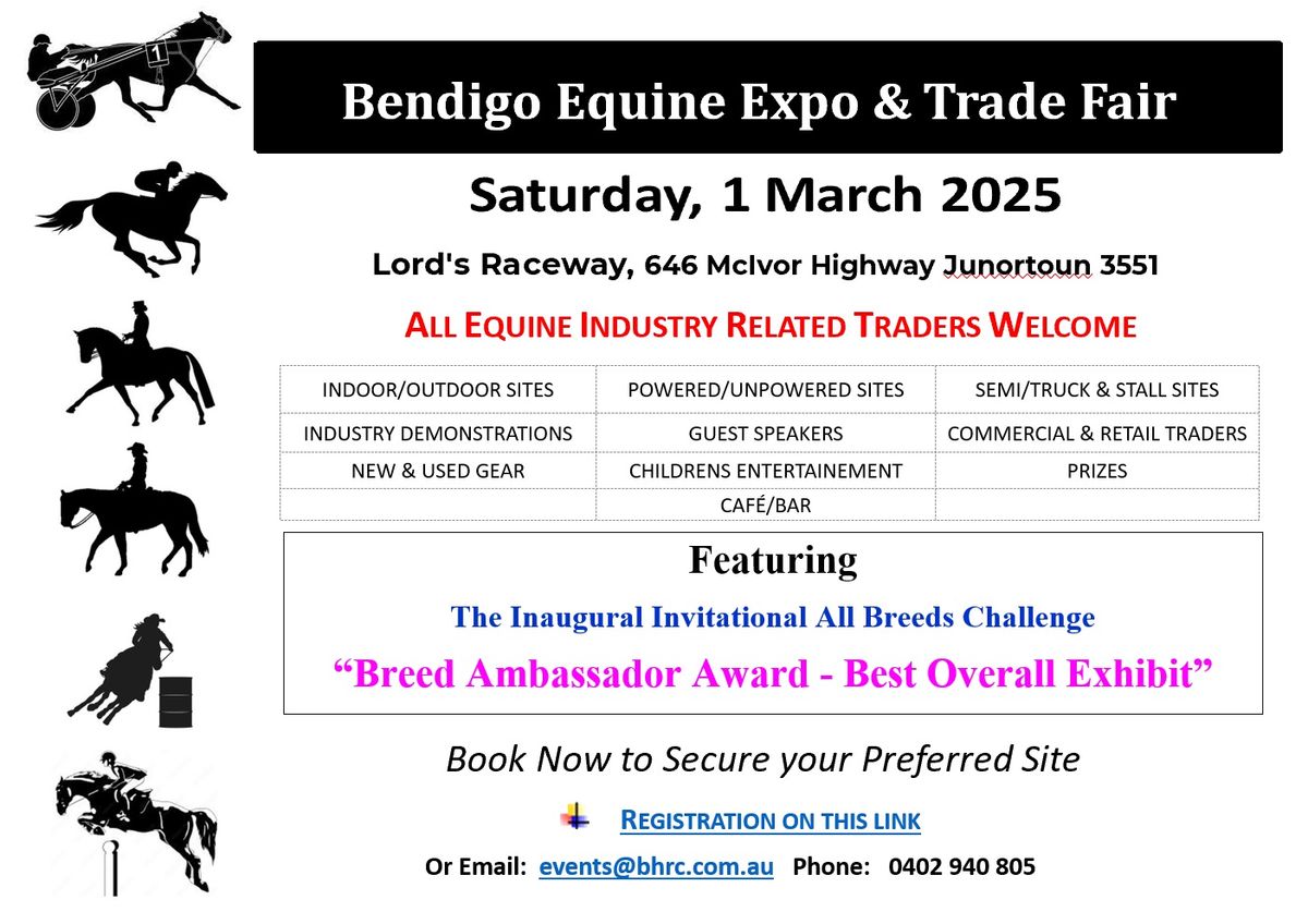 2035 Bendigo Equine Expo and Trade Fair 