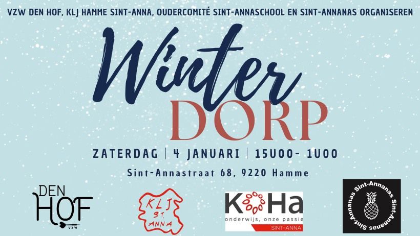 Winterdorp 2025 - Hamme Sint-Anna