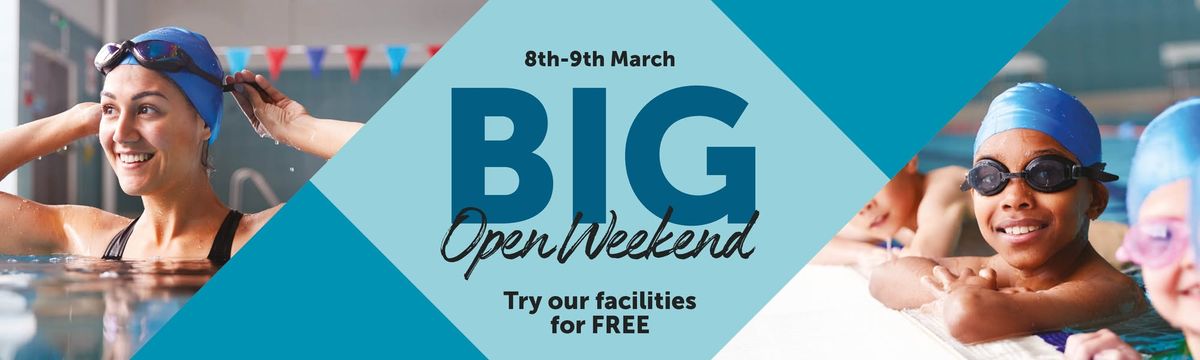 Big Open Weekend on Saturday 8th & Sunday 9th March 2025