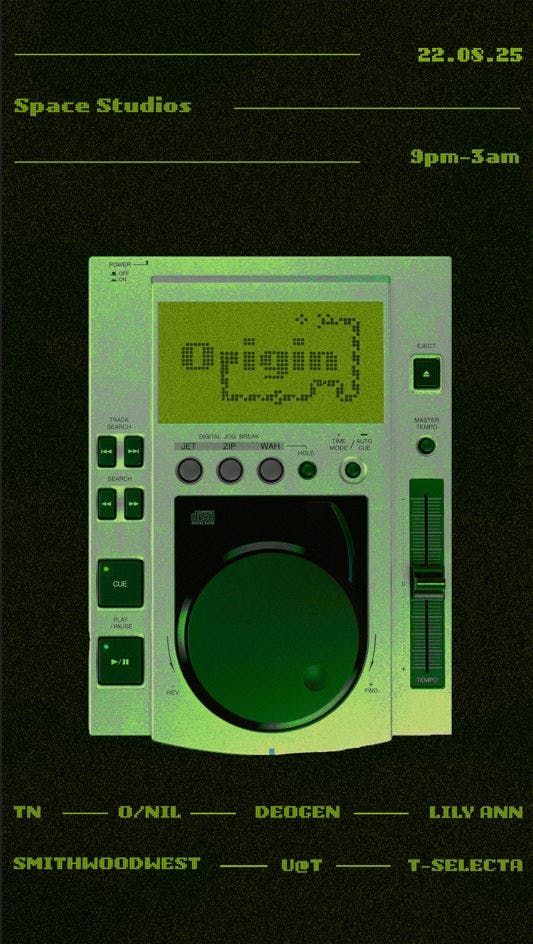 Origin's Main Room Debut