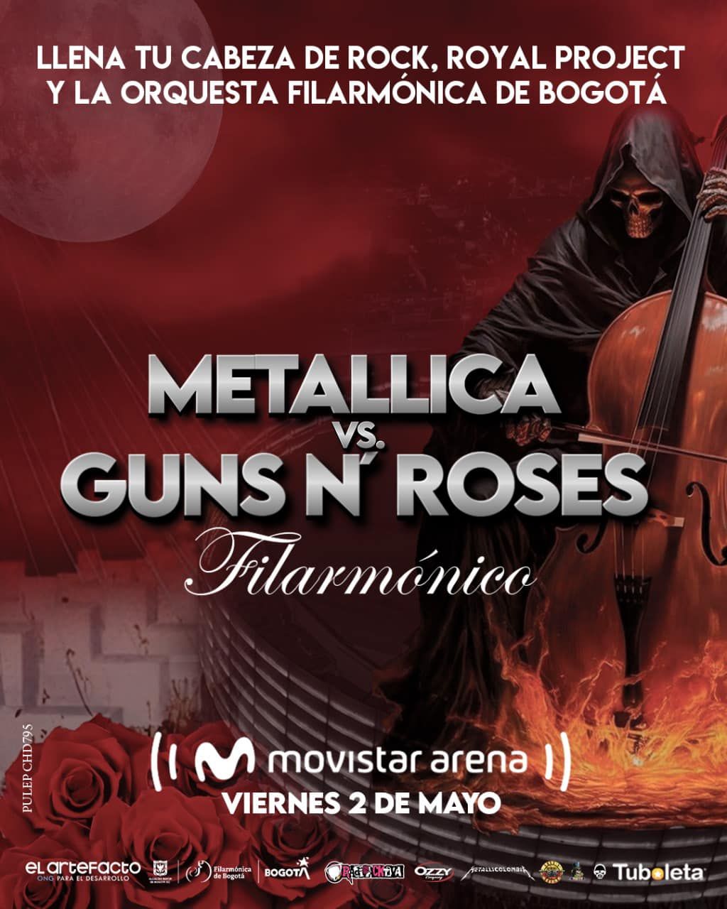 Metallica vs Guns N Roses Filarm\u00f3nico