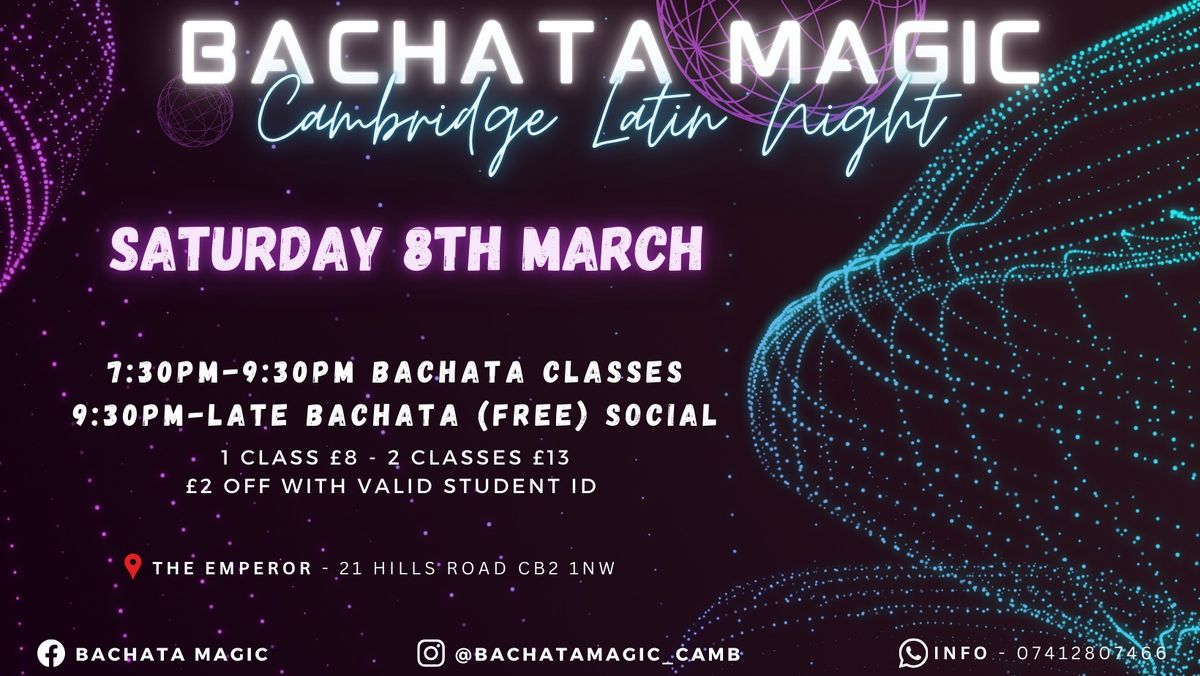 Bachata Magic - Sat Party (8th Mar)