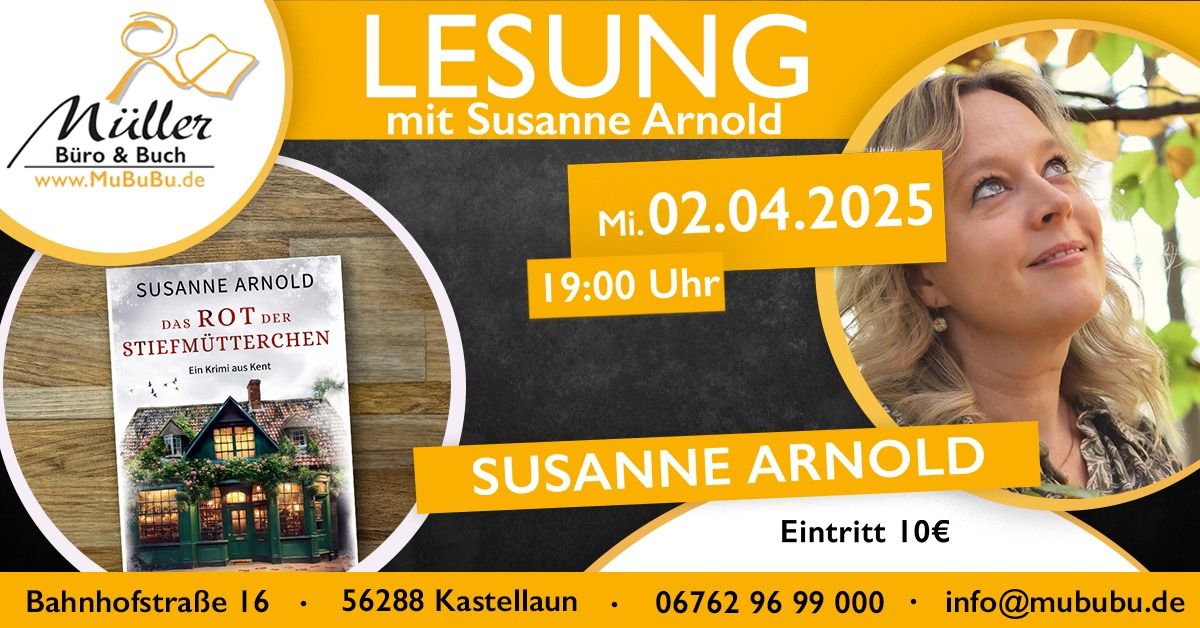 Lesung Susanne Arnold