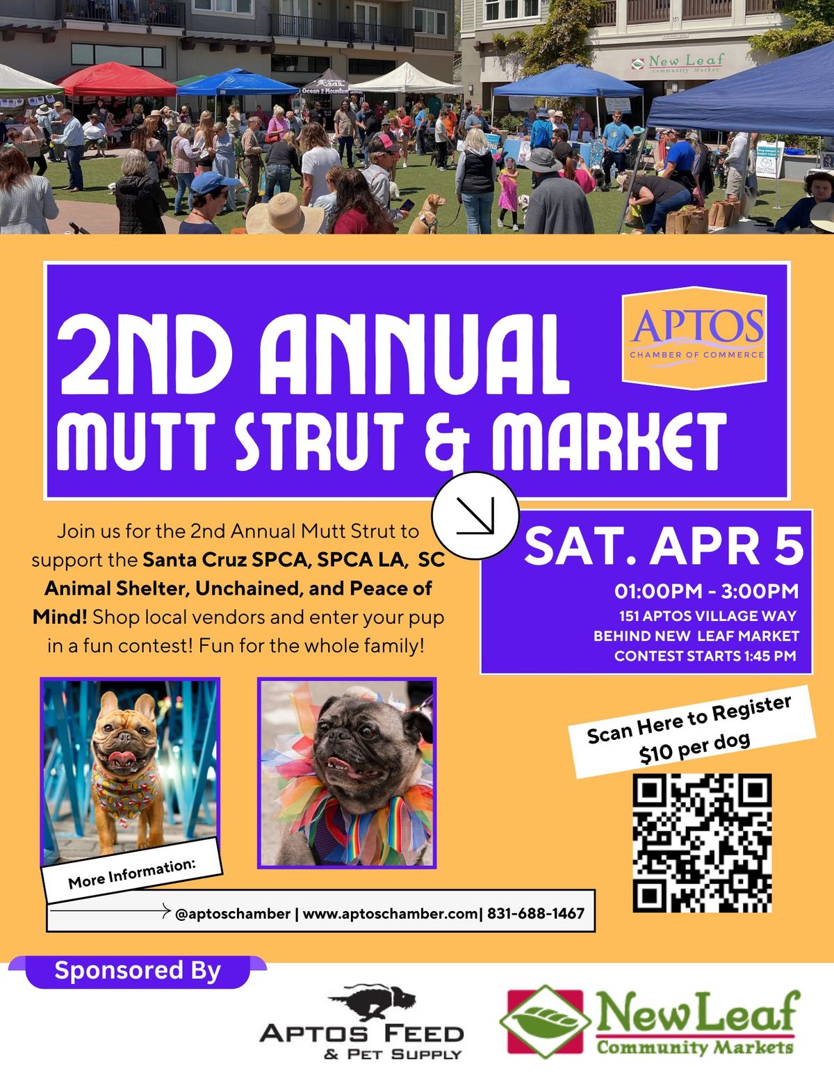 2nd Annual Mutt Strut & Market 