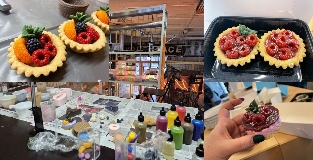 (Tekst) Soap making: Mini cakes and tarts (In english) \/ Makerday