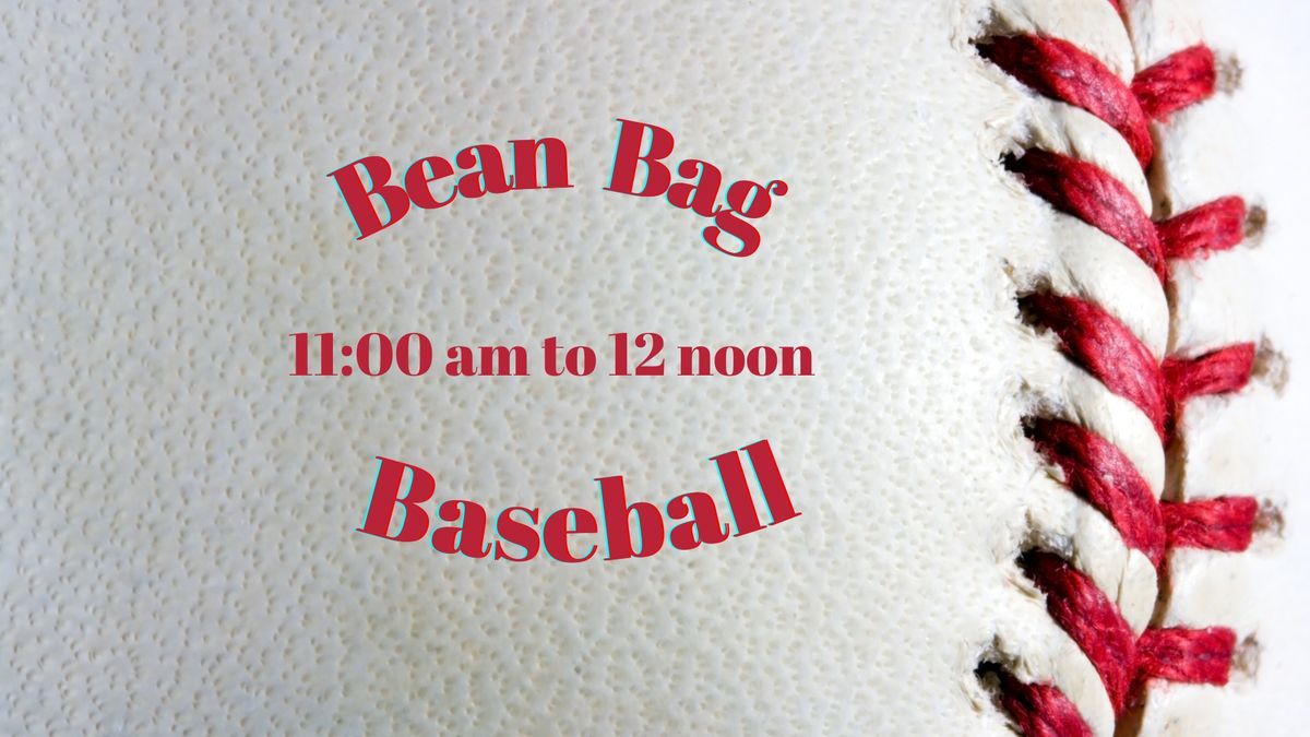 Bean Bag Baseball