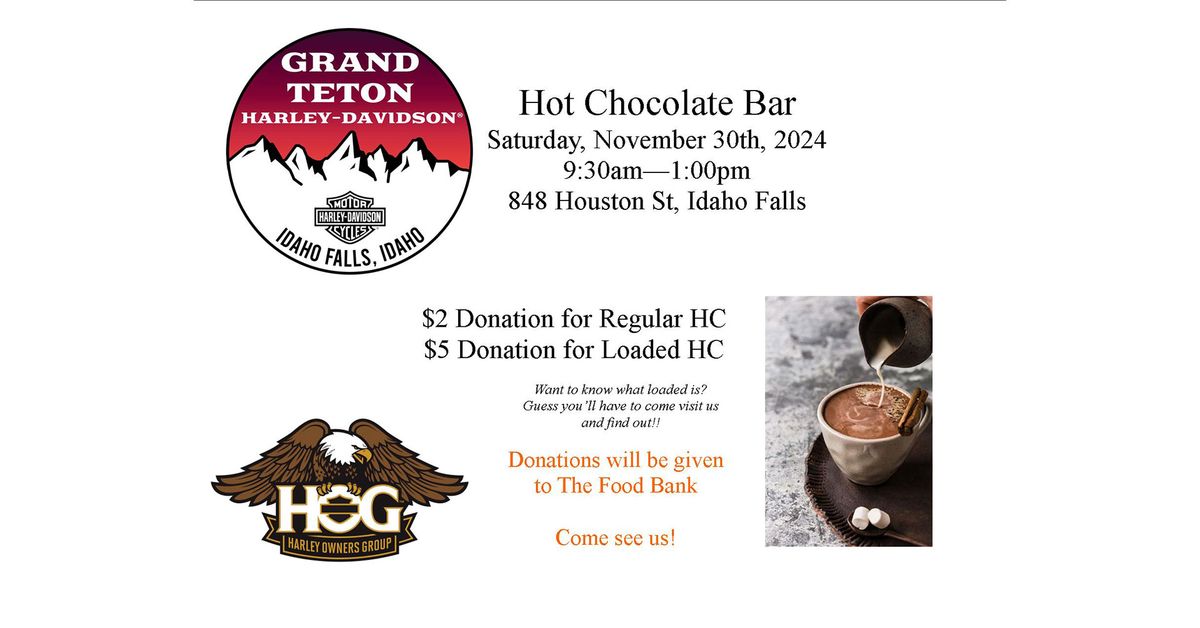 Hot Chocolate Bar