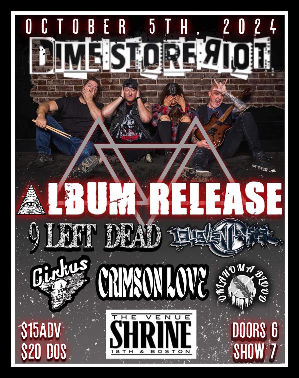 Dime Store Riot\u2019s Album Release Party