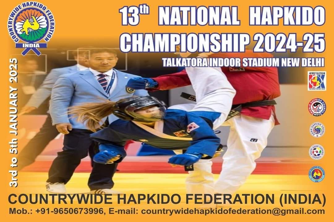 13th NATIONAL HAPKIDO CHAMPIONSHIP 2024-25