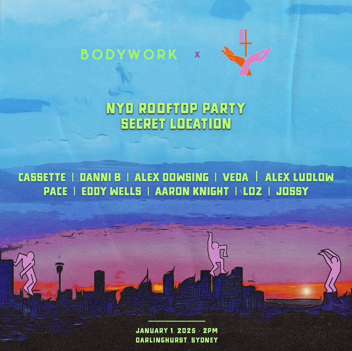 BODYWORK X BETTER TOGETHER NYD Rooftop Party