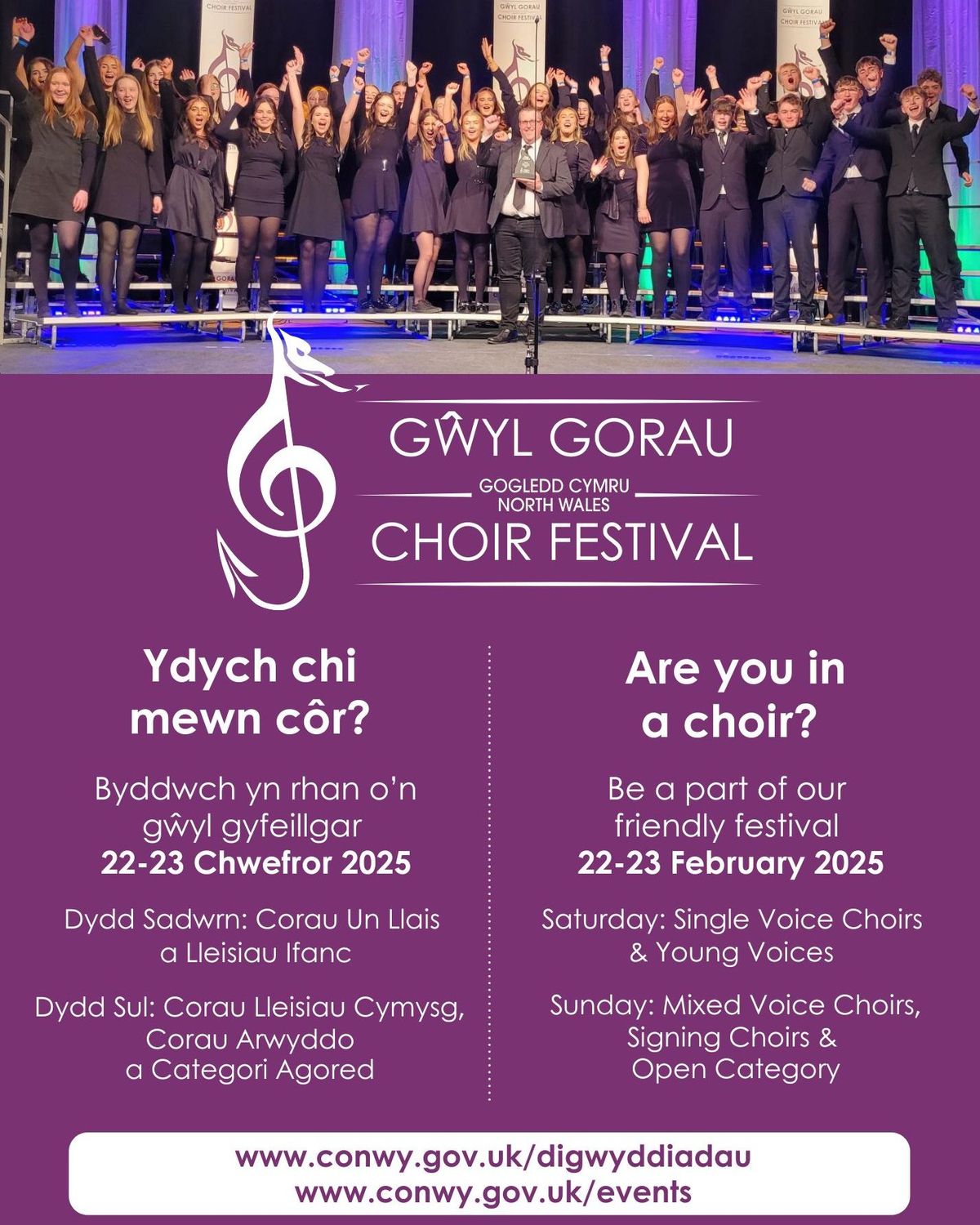 North Wales Choir Festival 2025