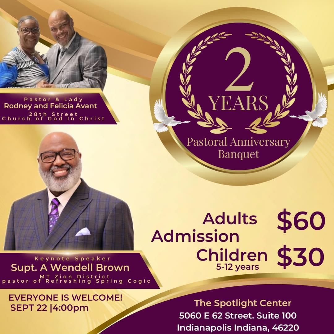 2nd Pastoral Anniversary Banquet 