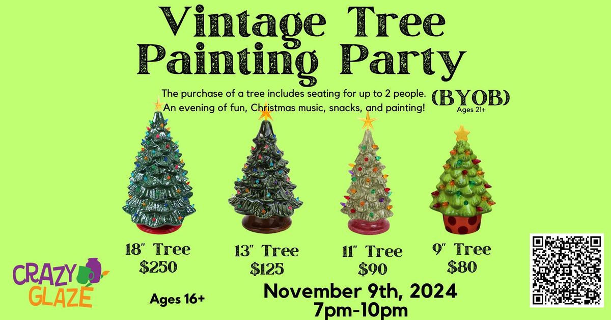 Vintage Tree Painting Party - Registration Required