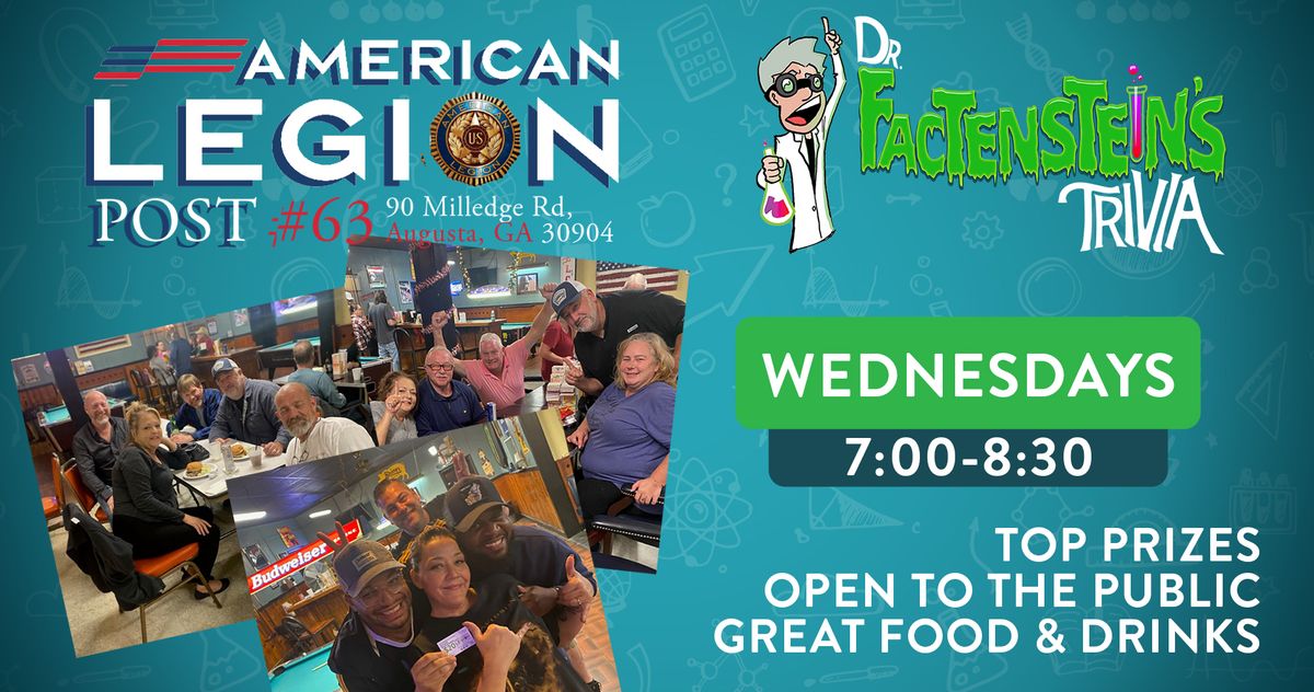 Trivia Deluxe at the American Legion Post 63