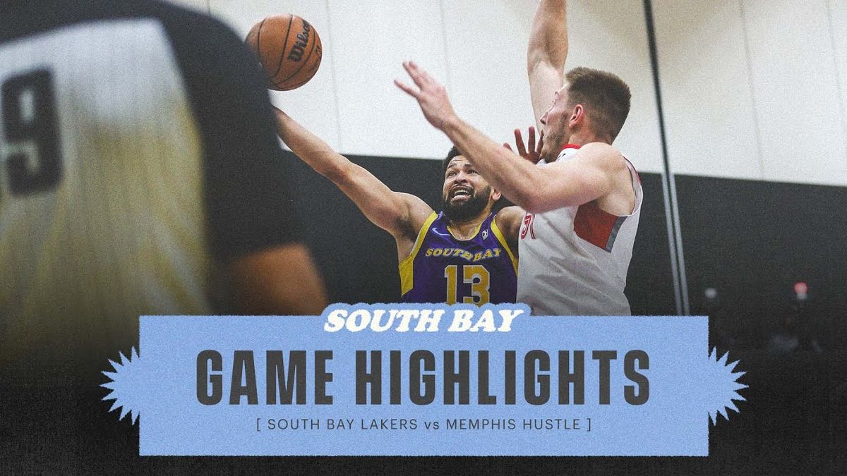 South Bay Lakers at Memphis Hustle at Landers Center