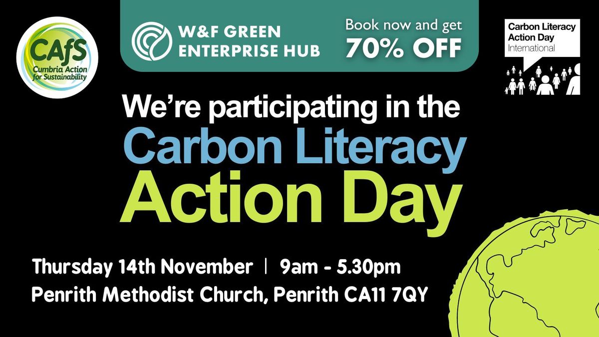 Carbon and Climate Literacy for Carbon Literacy Action Day