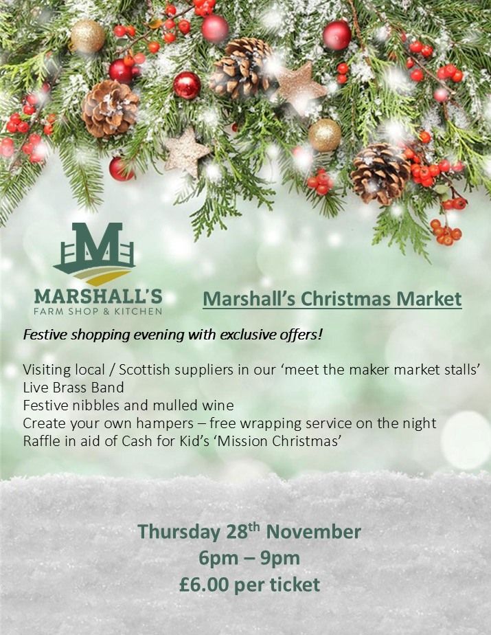 Marshall's Farm Shop Christmas Market