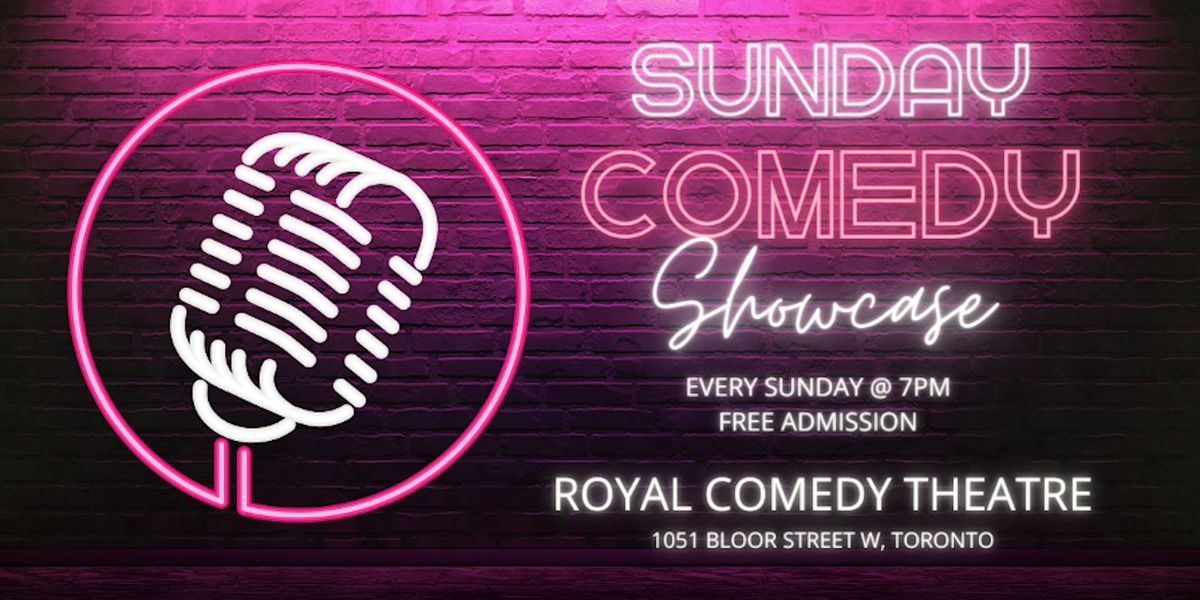 Sunday Comedy Showcase at The Royal Comedy Theatre