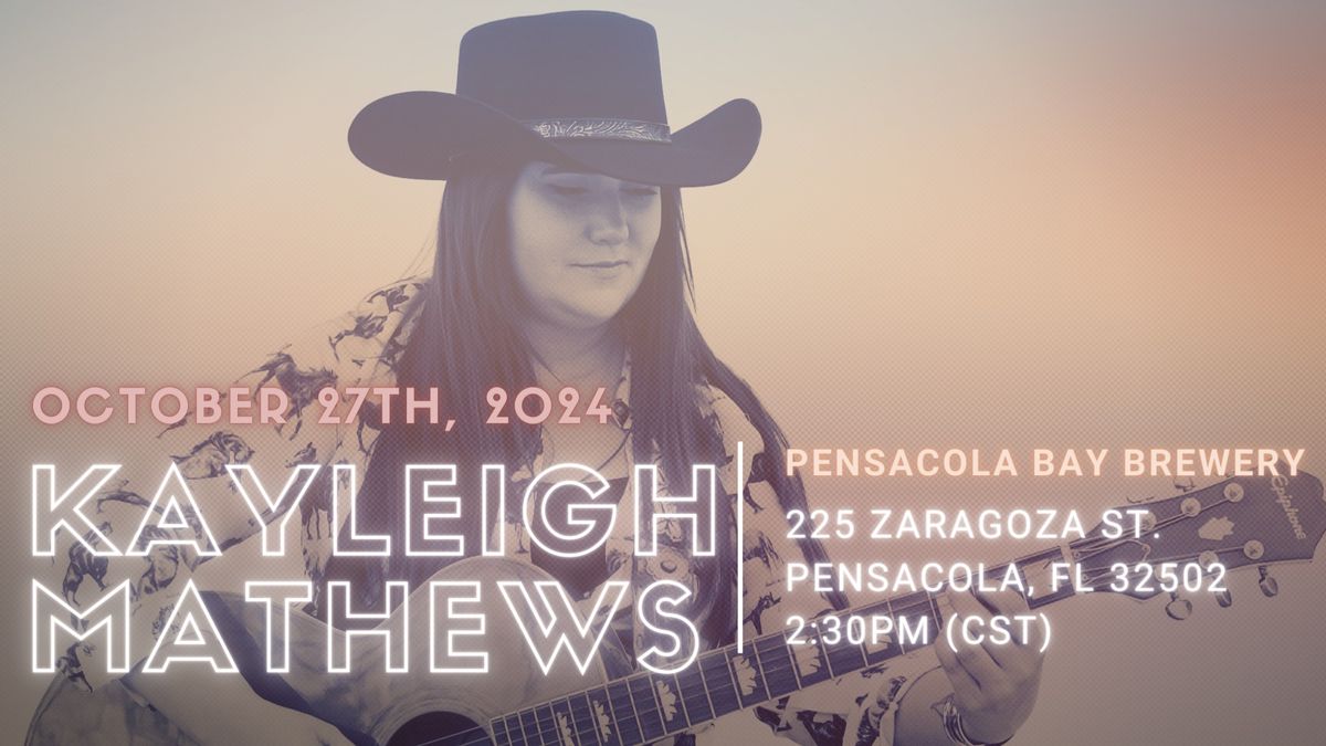 Kayleigh Mathews Live @ Pensacola Bay Brewery