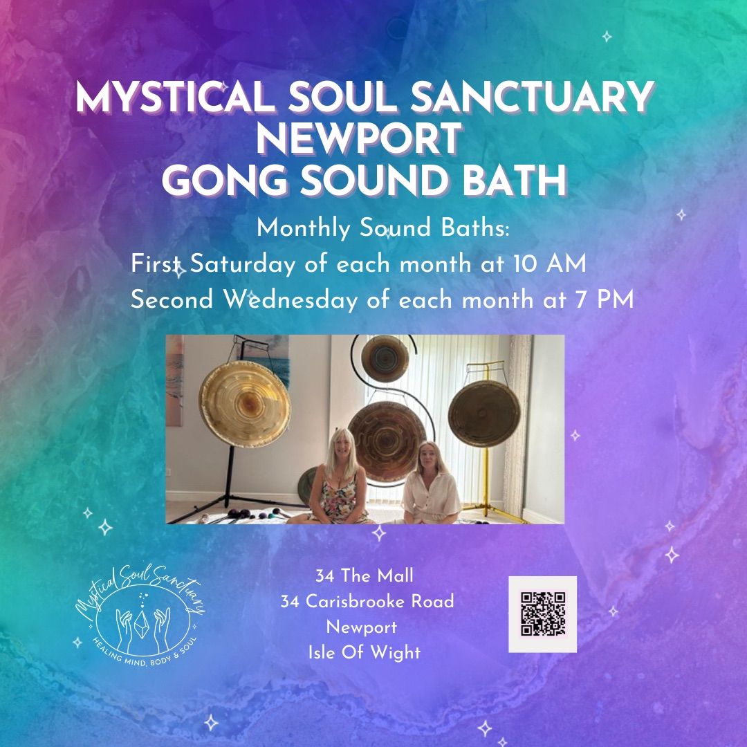 Newport  - Mystical Soul Sanctuary Gong Sound Bath