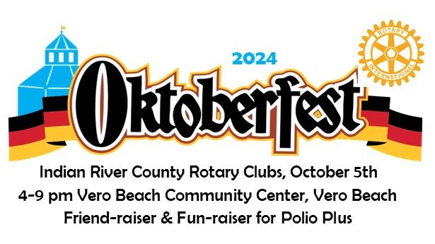 Oktoberfest 2024 by 5 Rotary Clubs in Indian River County