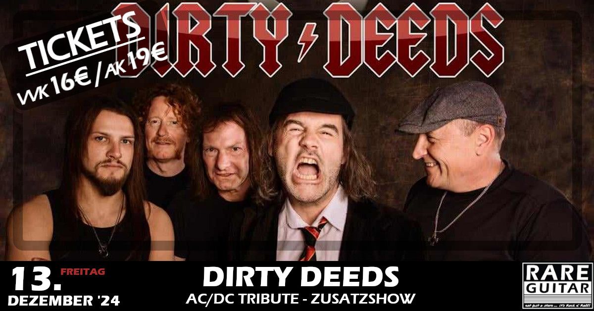 AC\/DC Tribute - Dirty Deeds - Zusatzshow