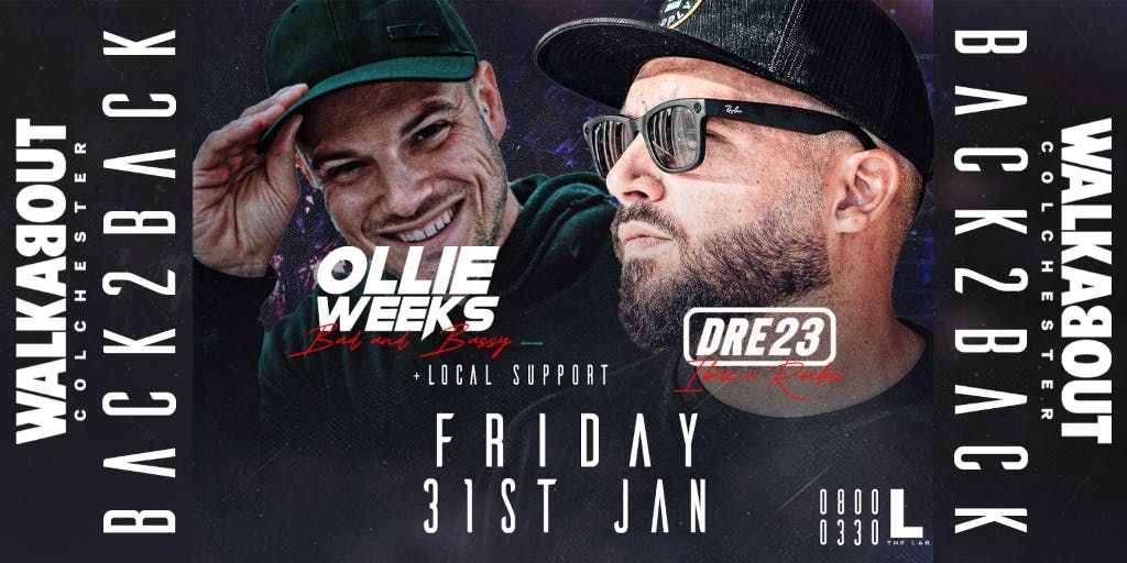 DRE23 B2B OLLIE WEEKS + SUPPORT