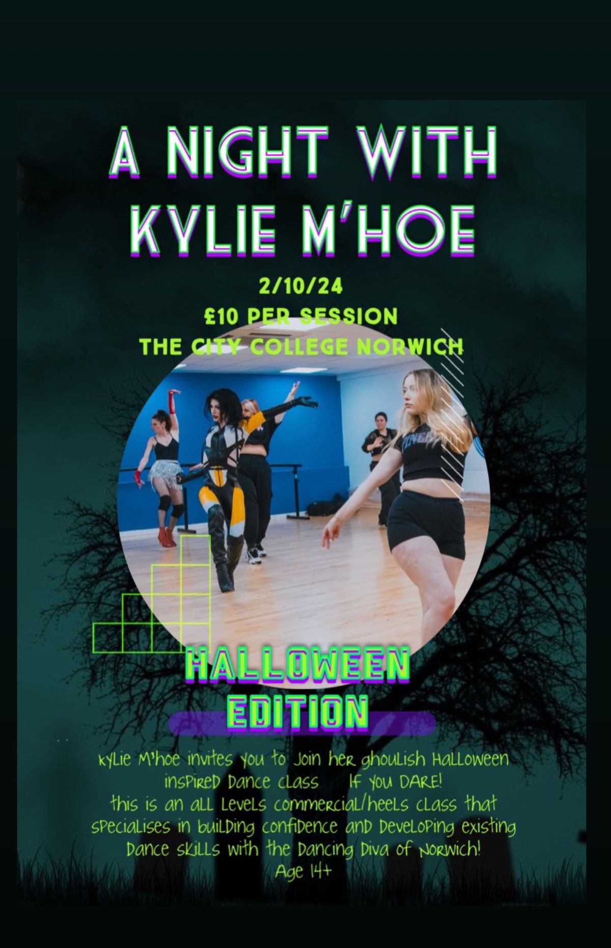 Kylie M'hoe's Halloween Dance Workshop