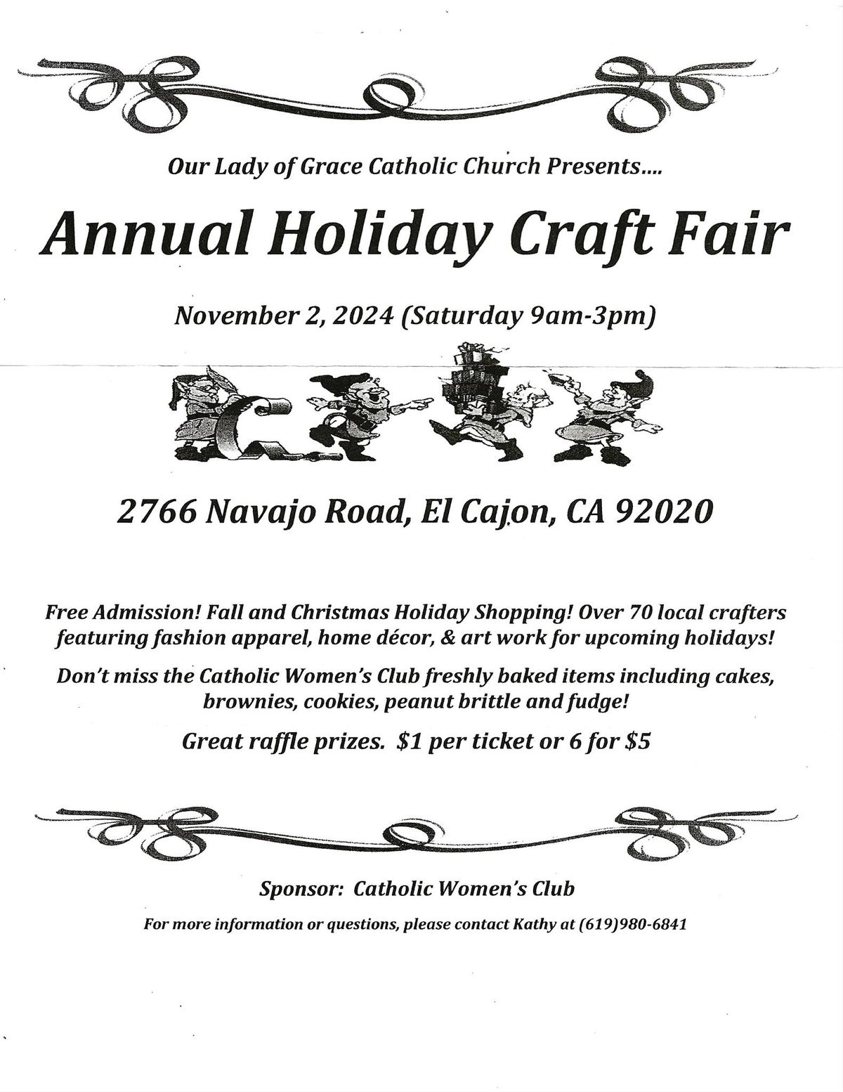 Our Lady of Grace Annual Holiday Craft Fair