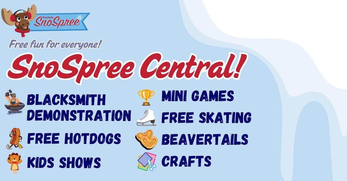 SnoSpree Central - Free Family Day Fun!