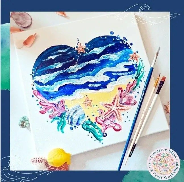 'Ocean Love' Acrylic Painting Workshop