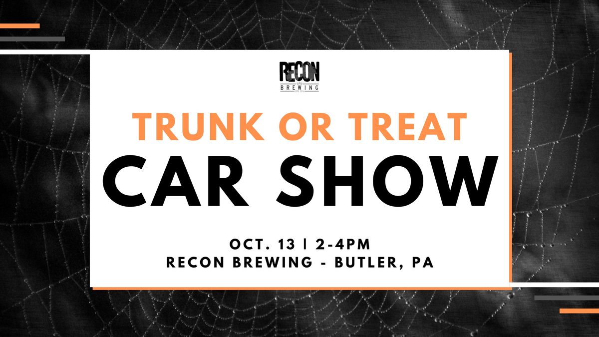 Trunk or Treat Car Show at Recon