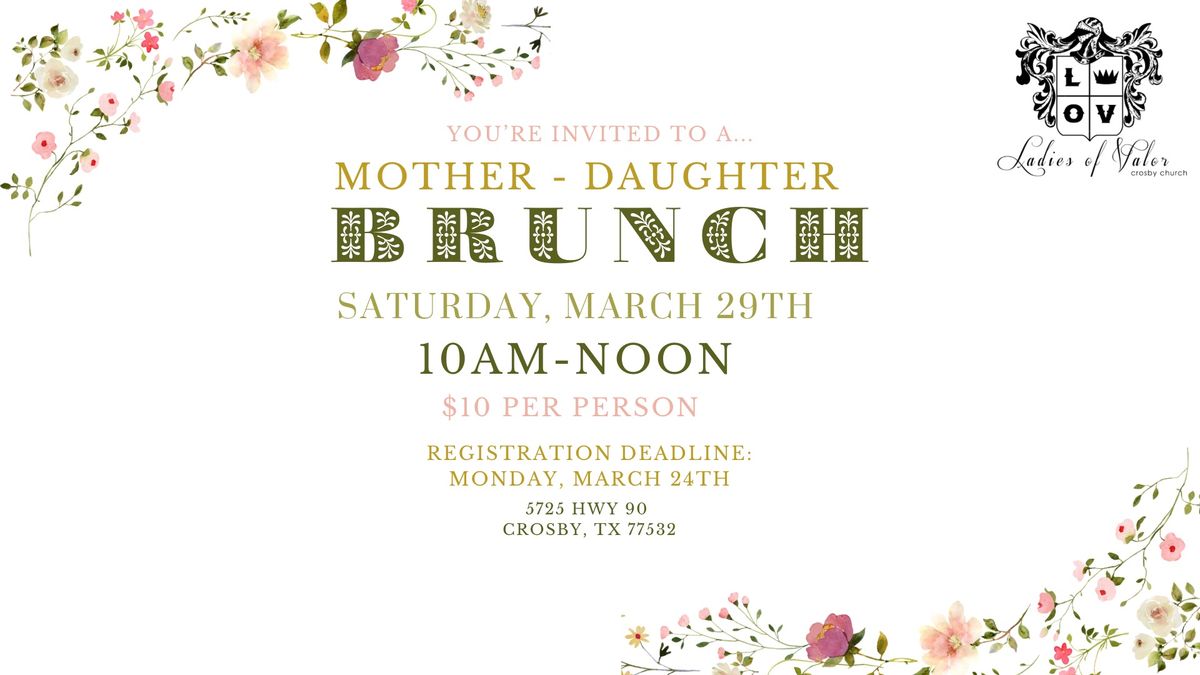 Mother-Daughter Brunch 