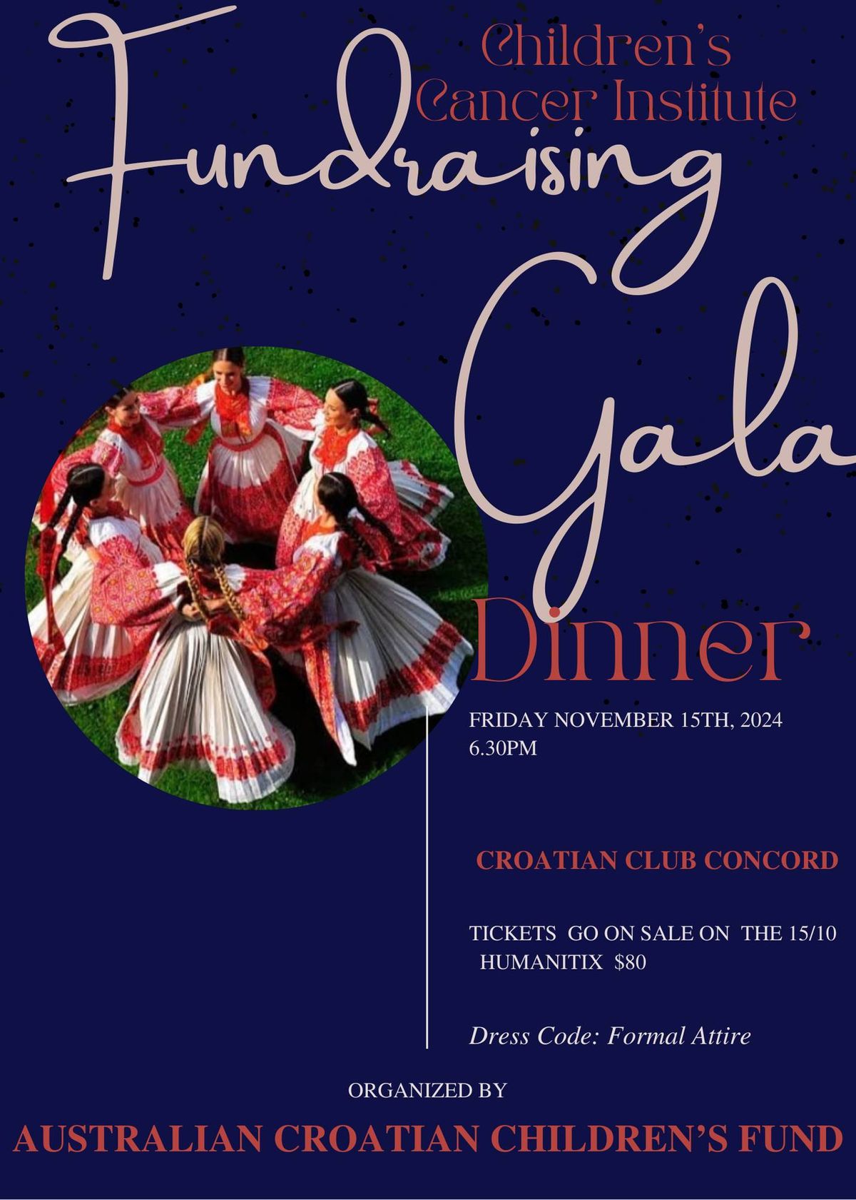 Gala Dinner in support of the Children\u2019s Cancer Foundation