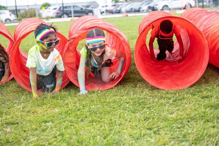 EmbroidMe East Tamaki Crazy Colour Fun Day