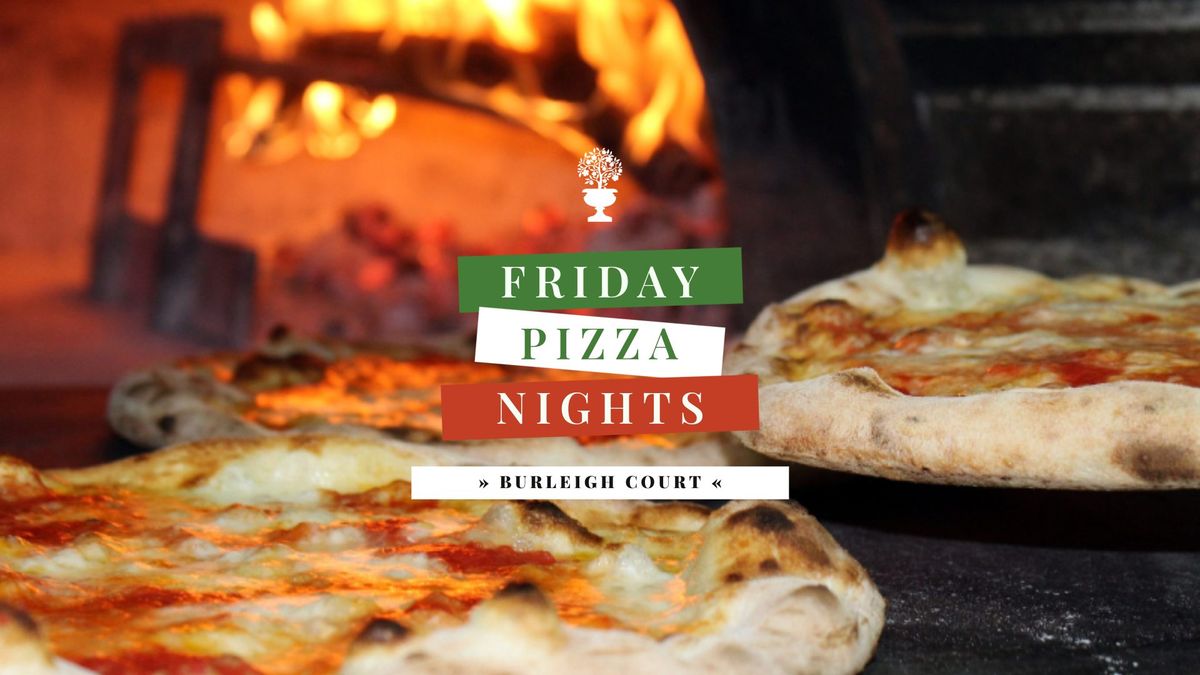 Alfresco pizza nights every Friday