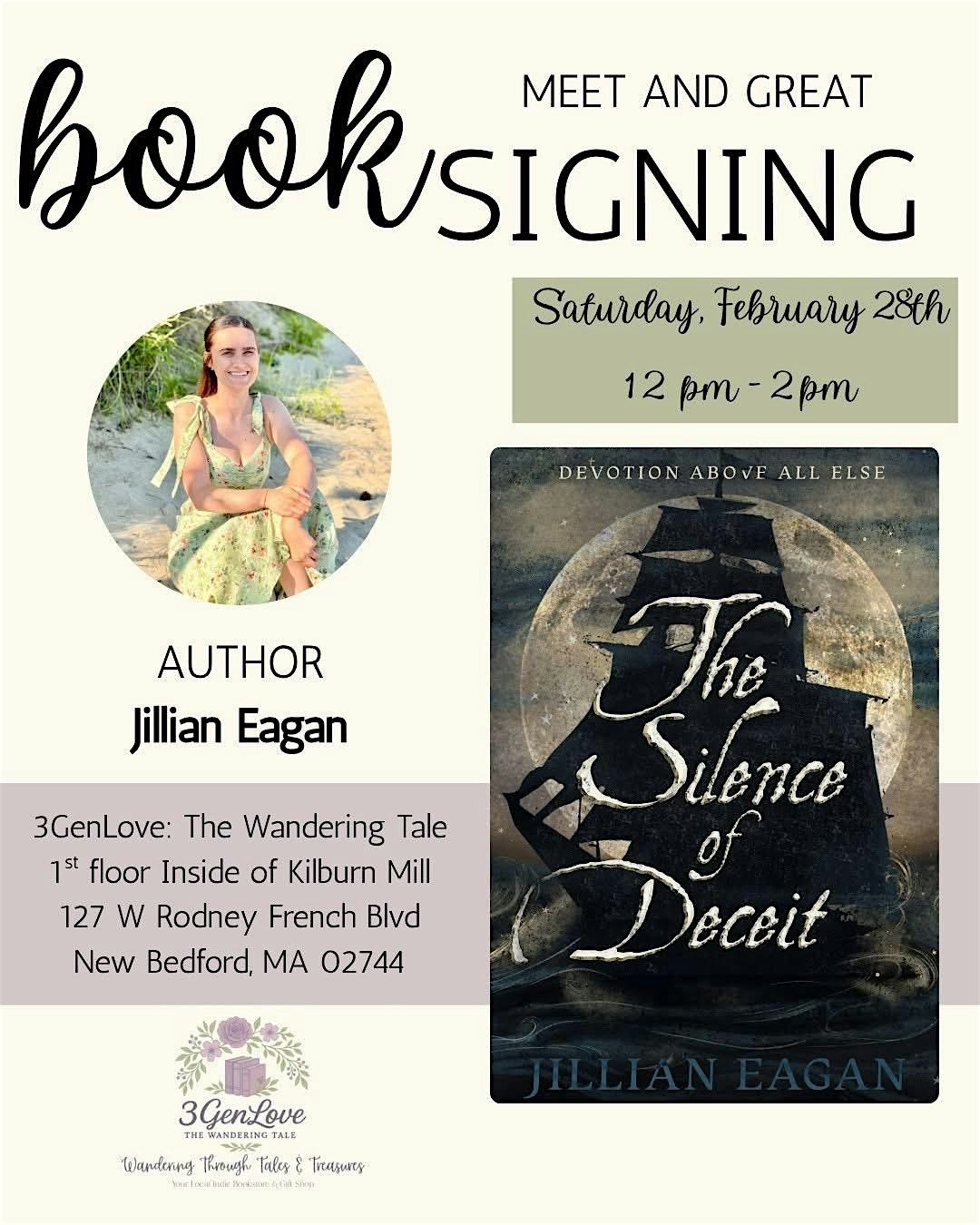Author Book Signing Event with - Jillian Eagan