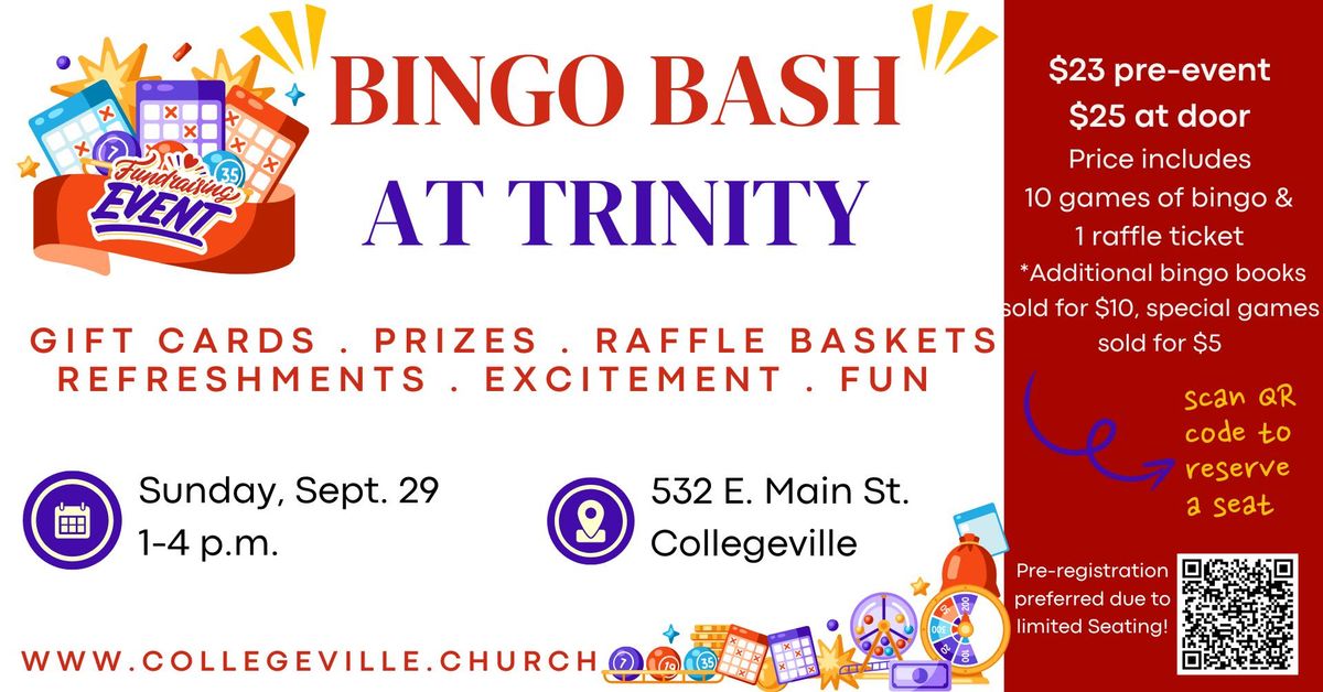 Trinity's Bingo Bash!