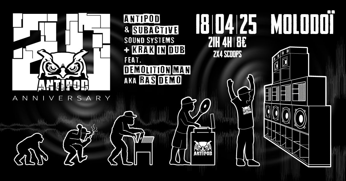 Antipod Sound System "les 20 ans"