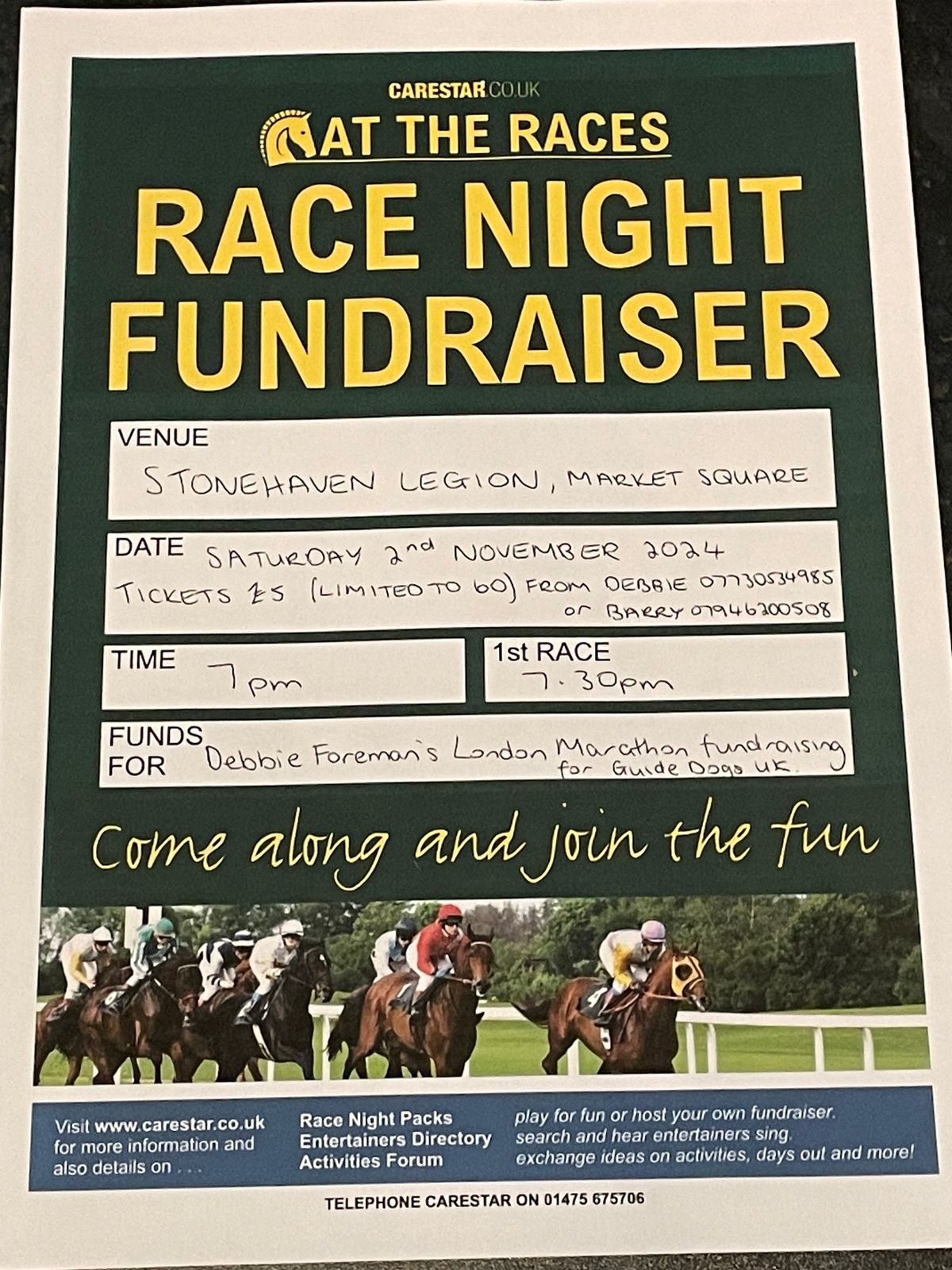 Race night 