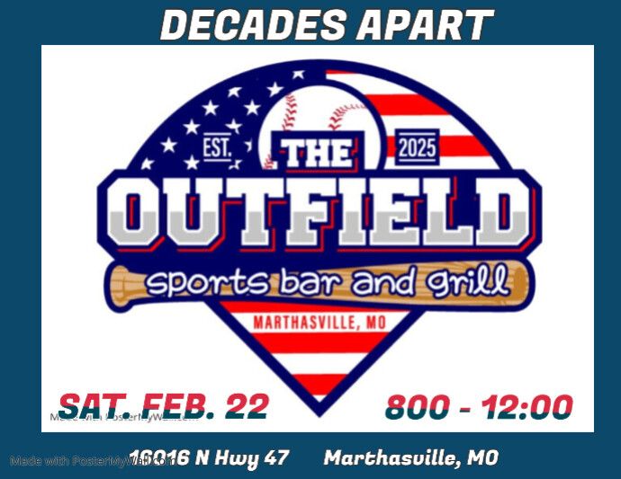 DEBUT AT THE OUTFIELD SPORTS BAR & GRILL