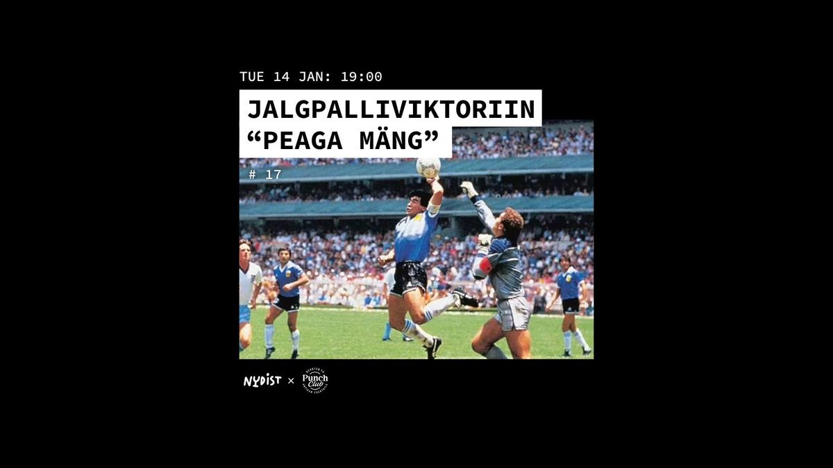 Jalgpalliviktoriin \u201cPeaga m\u00e4ng\u201d #17