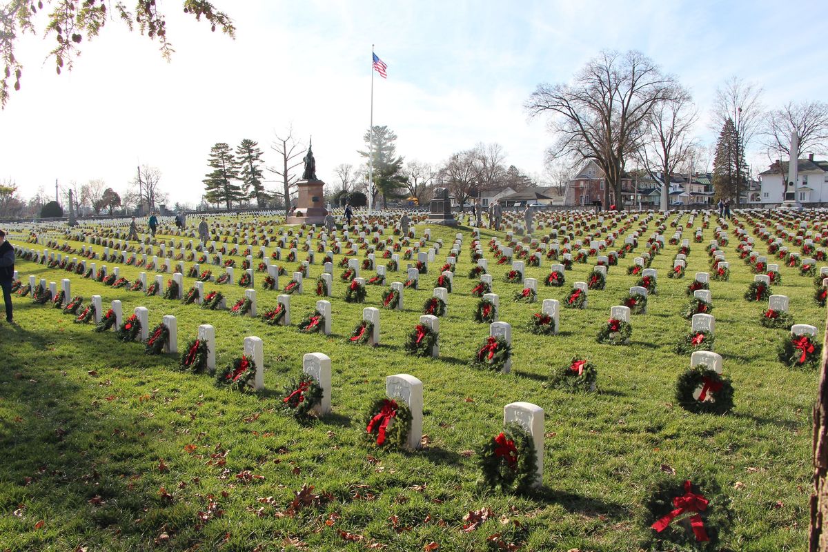 Wreaths Across America at Winchester National Cemetery