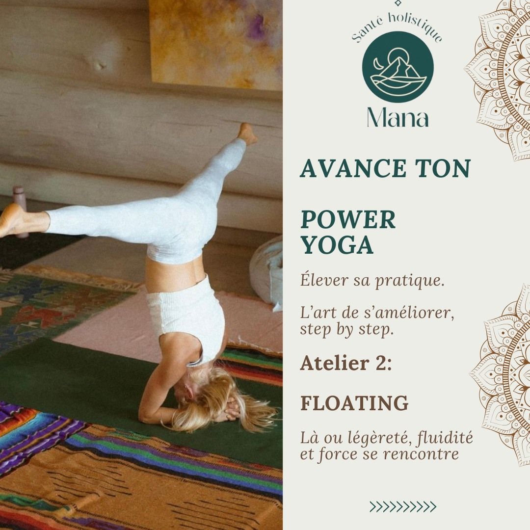 Avance ton Power Yoga : Le "Floating" (saut yogique) 