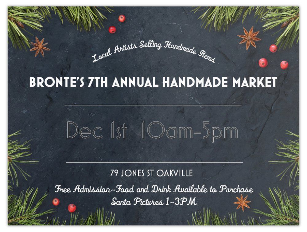 Bronte's 7th Annual Handmade Market