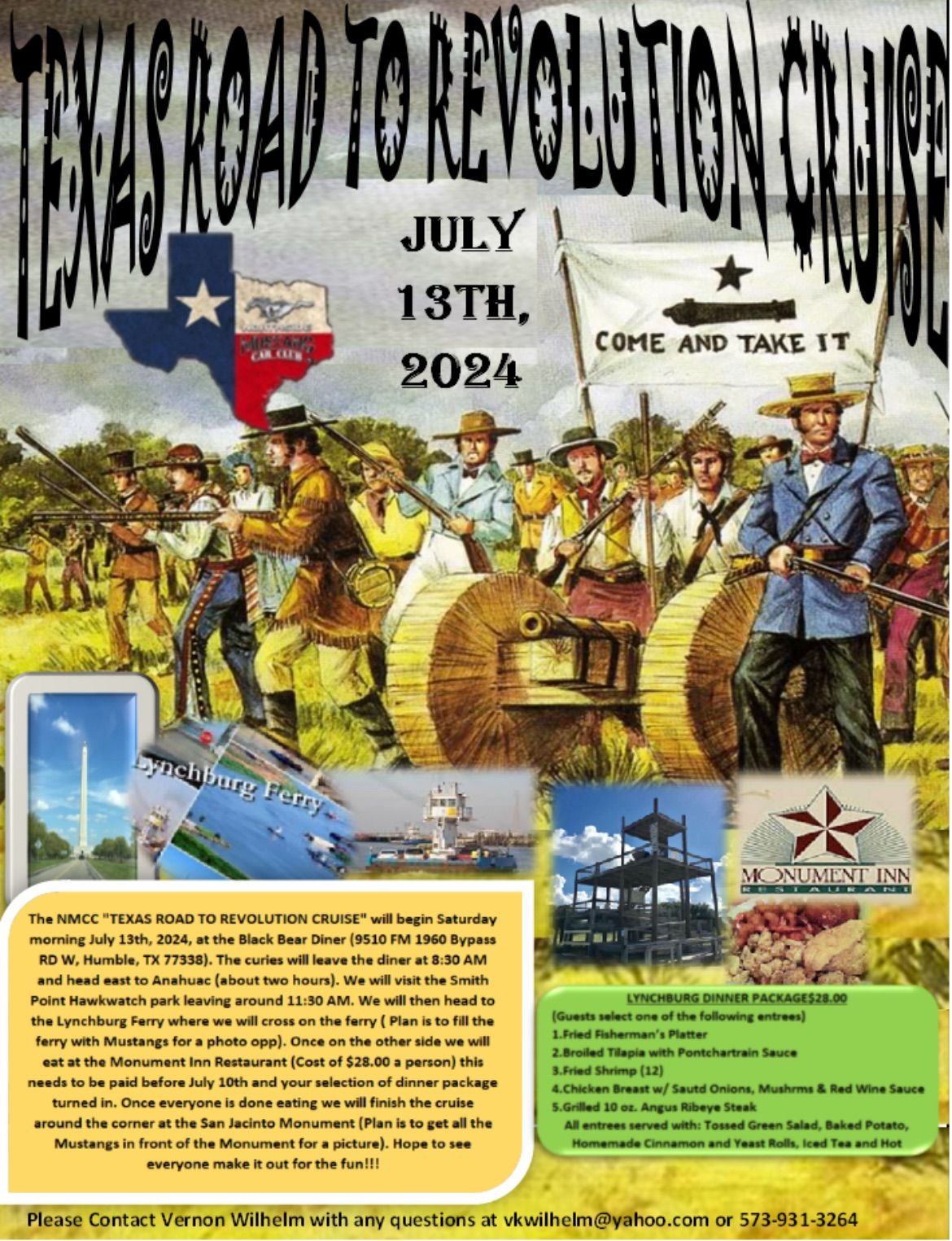 Texas Road To Revolution Cruise