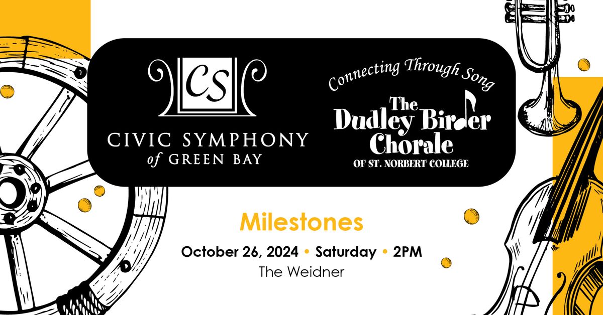 Milestones - celebrate our 30th & 50th anniversaries with Carmina Burana